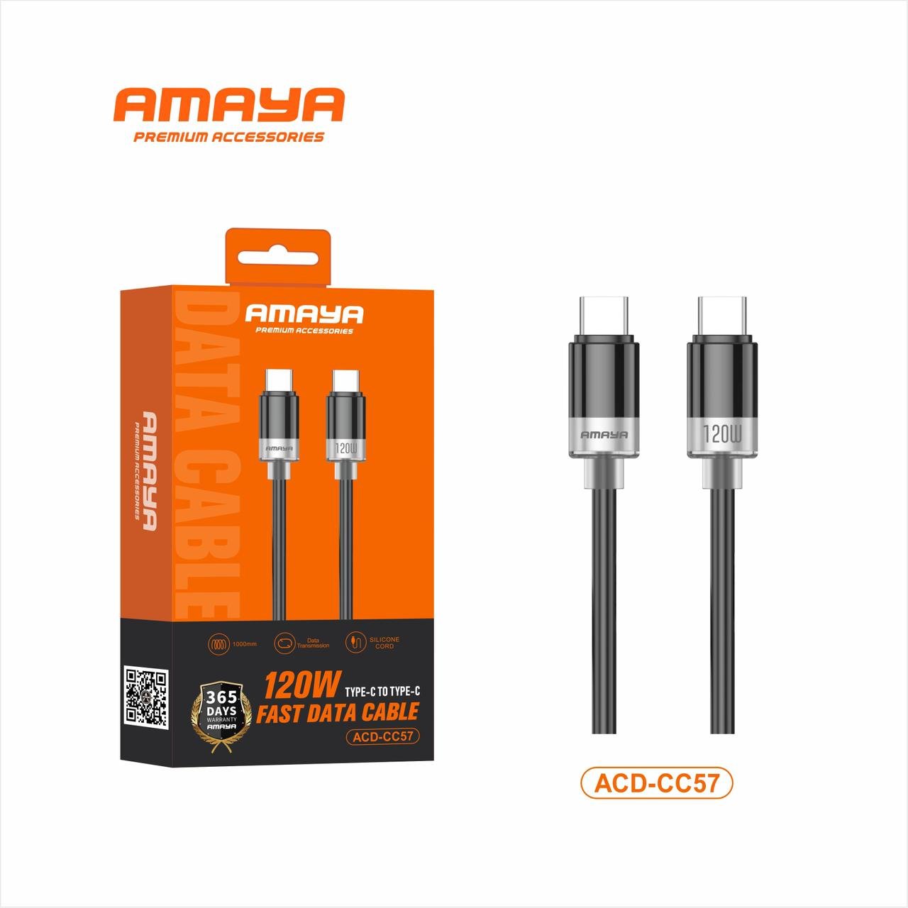WhatsApp Image 2026-06-30 at 10.45.39 AM (1) AMAYA ACDCC 57 C to C DATA CABLE - Image 1